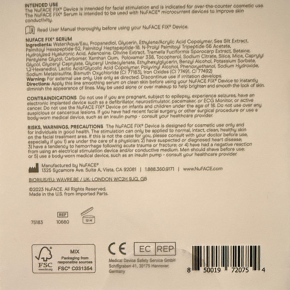 New NuFACE Line Smoothing Device with Serum - Picture 5 of 5